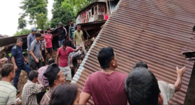 एकाबिहानै लमजुङमा गयो शक्तिशाली भूकम्प, ७ घर भत्किए, ४ जना पुरिए
